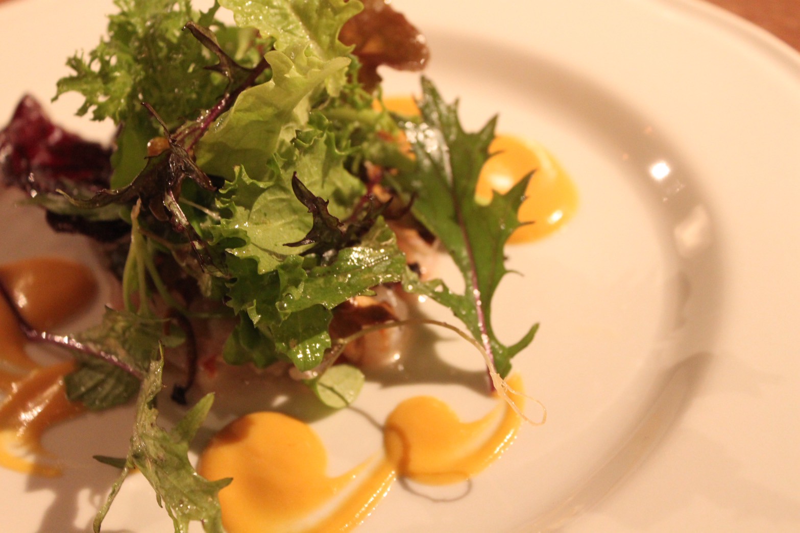 菜園野菜のカルパッチョ