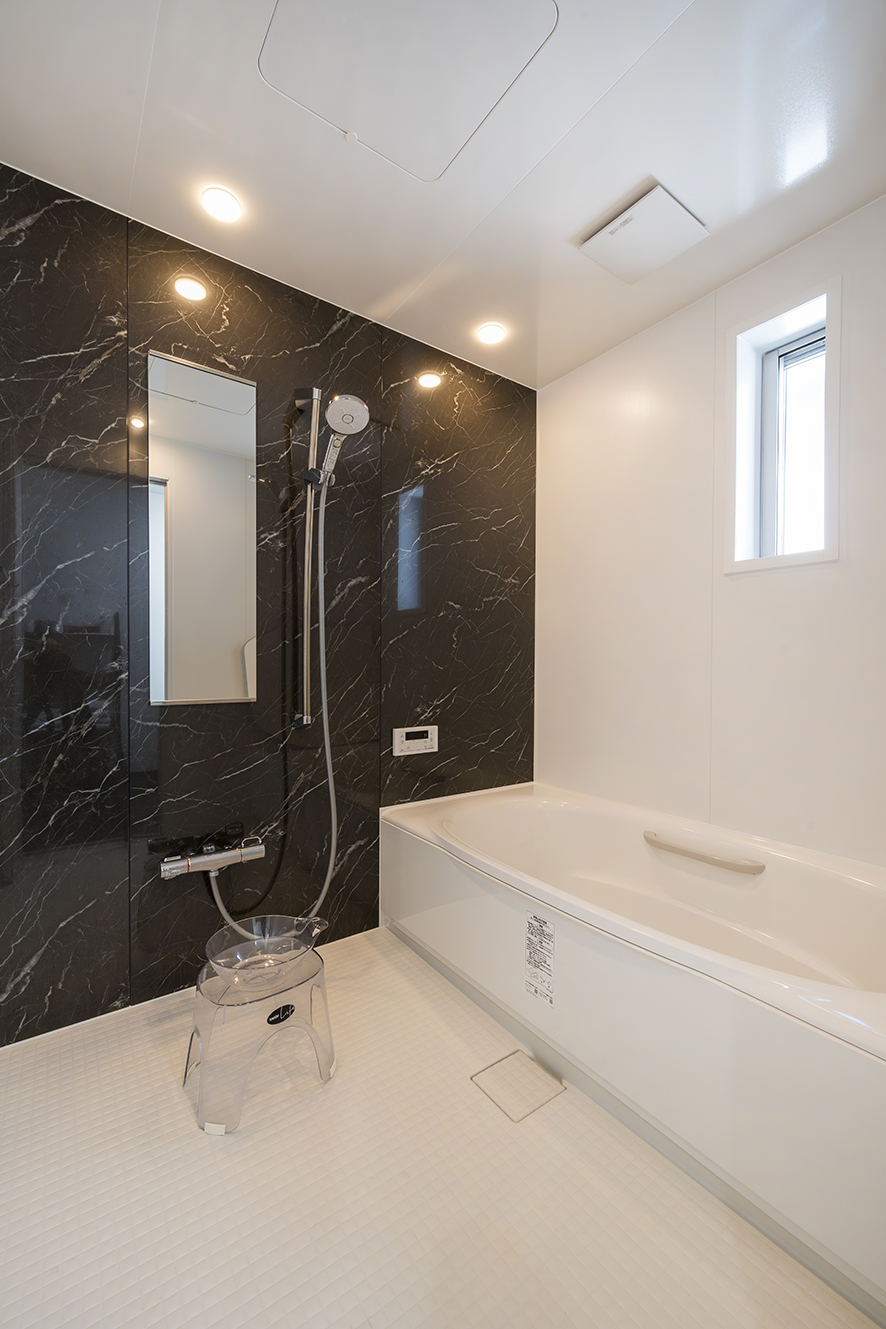 クリーンなバスルーム