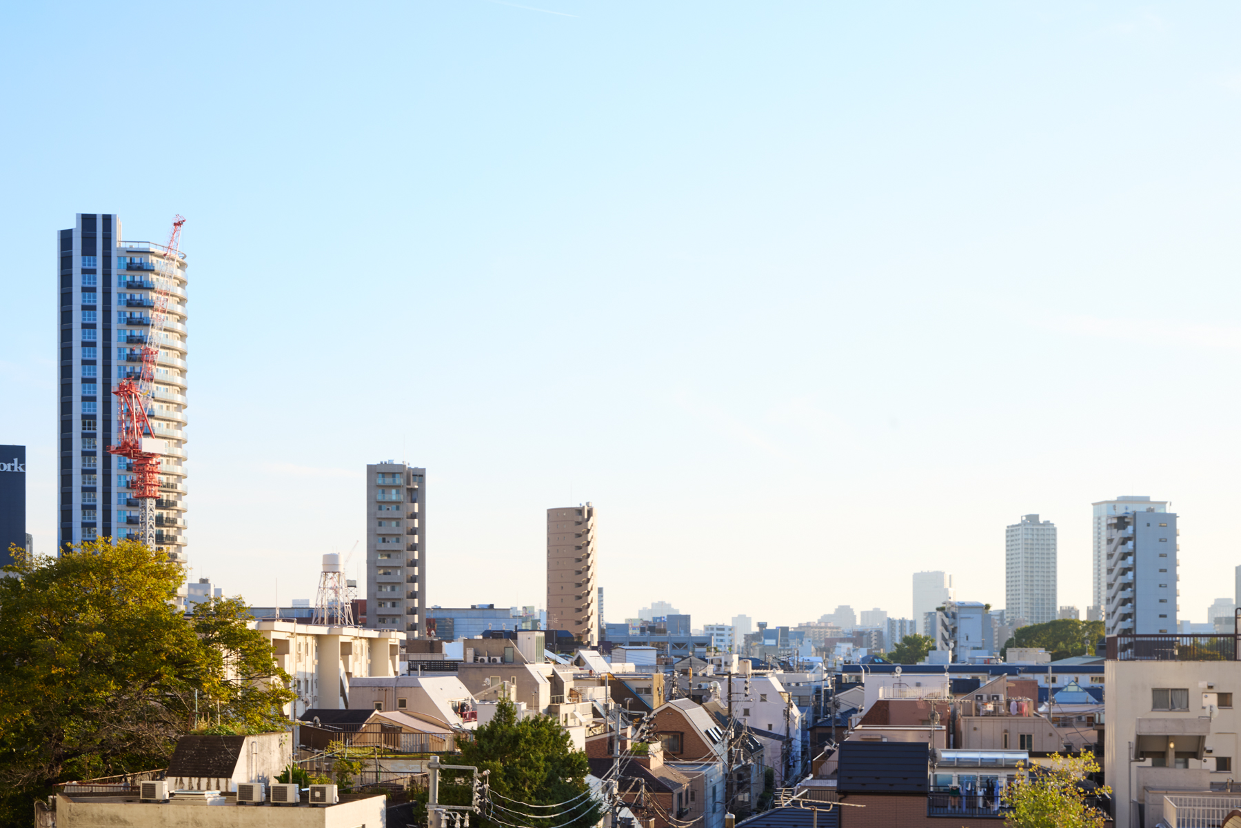 屋上からの眺め