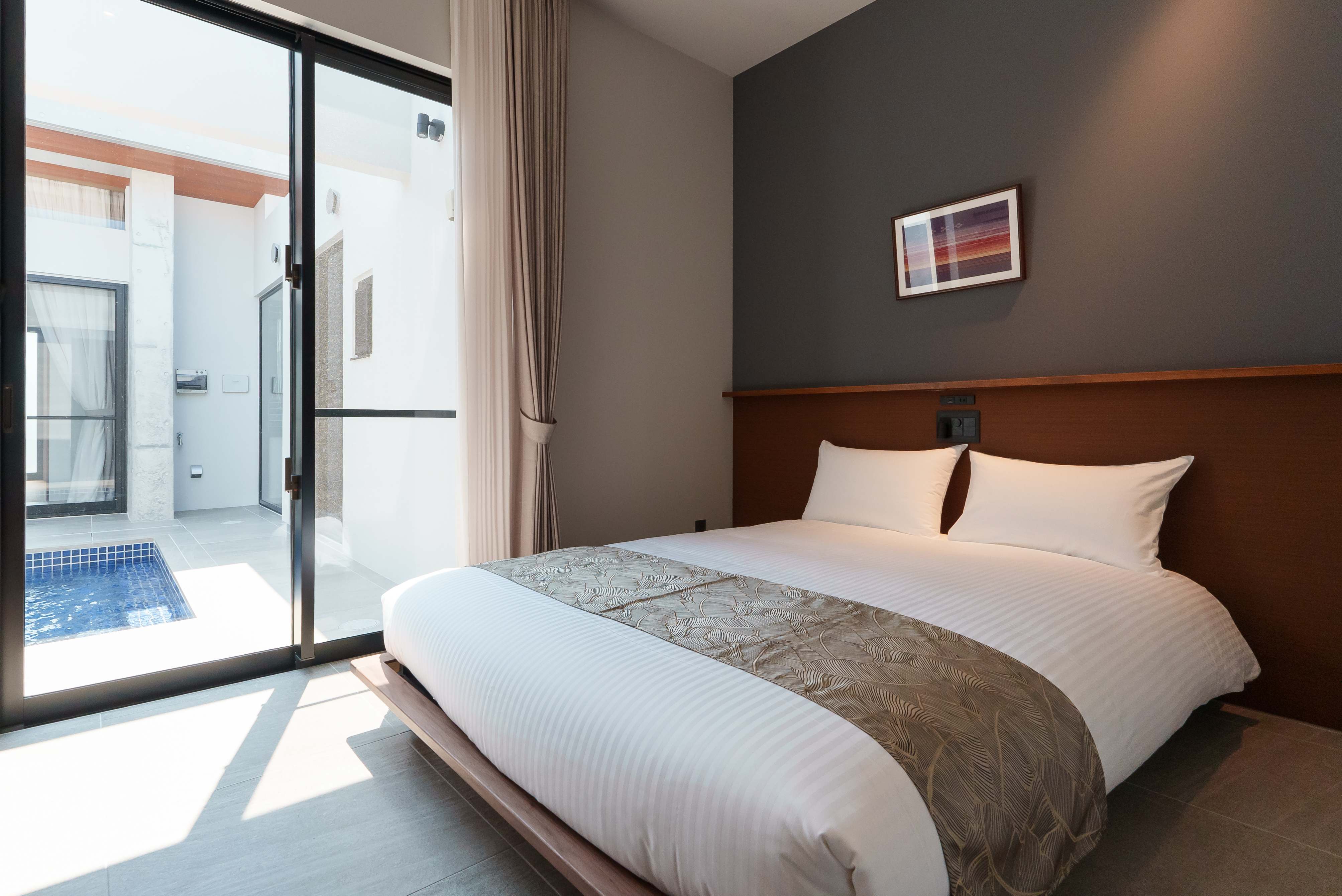 ベッドルーム2（ダブルベッド1台）