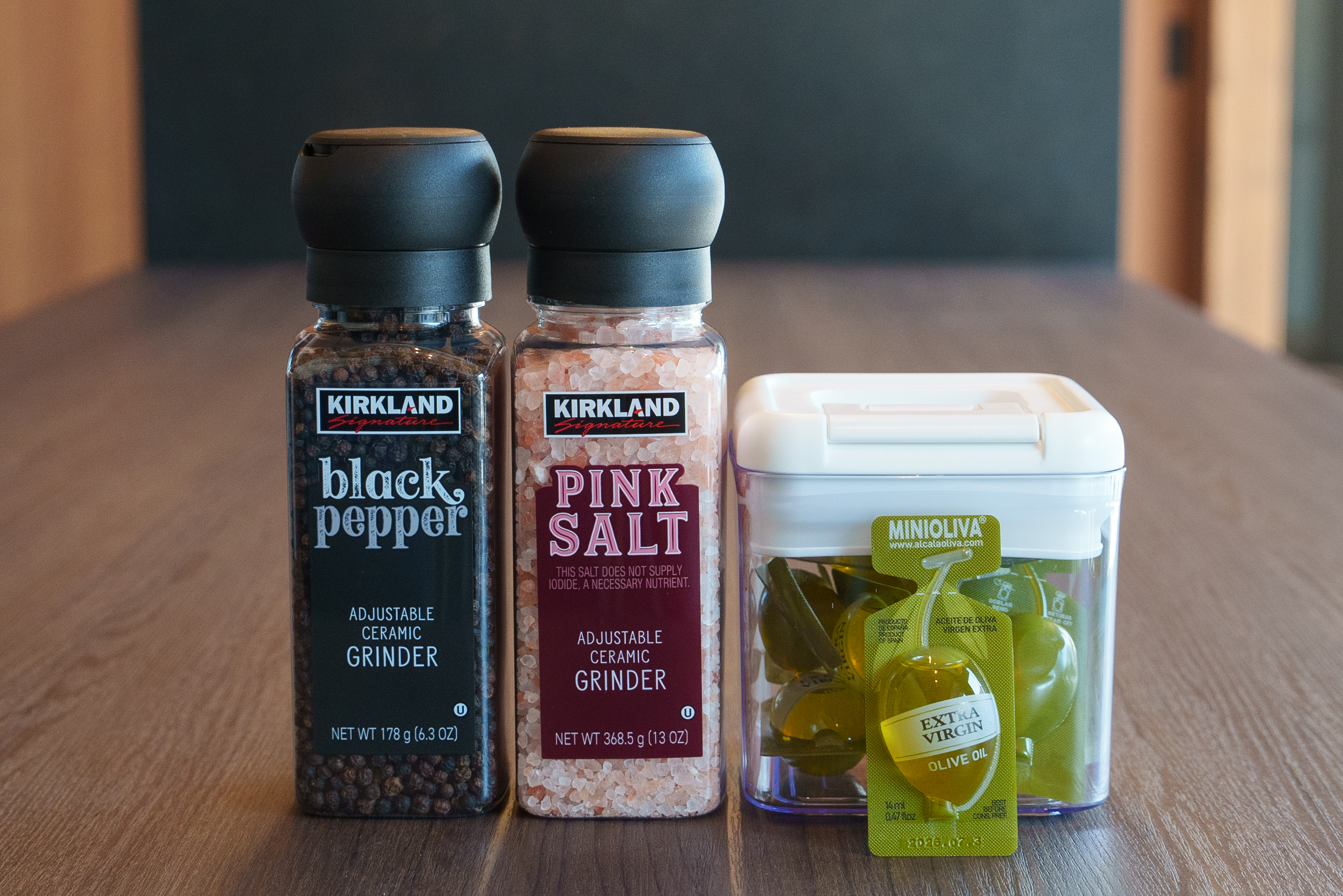 塩・胡椒・オリーブオイル