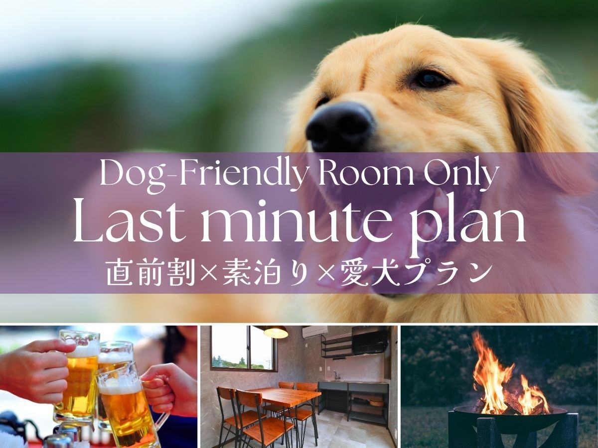 【直前割★素泊まり】サウナ付きトレーラーハウスで愛犬とグランピング！食材持ち込み可