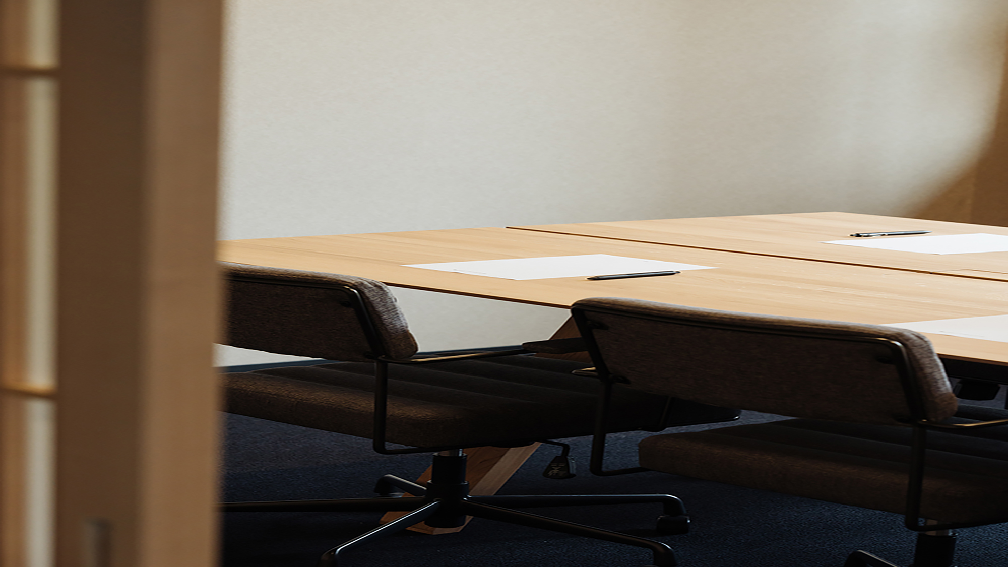 プライベート感のある小会議室