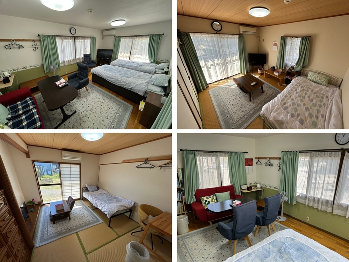 【素泊まり】全室個室・ベッド完備｜静かな一軒家ゲストハウス（お部屋おまかせ）
