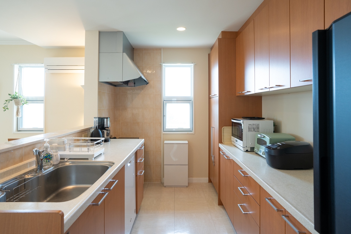 東海岸の海を眺めながら131平米の一軒家を貸切り、ひとときの別荘生活