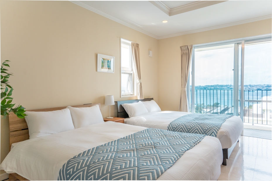 東海岸の海を眺めながら131平米の一軒家を貸切り、ひとときの別荘生活