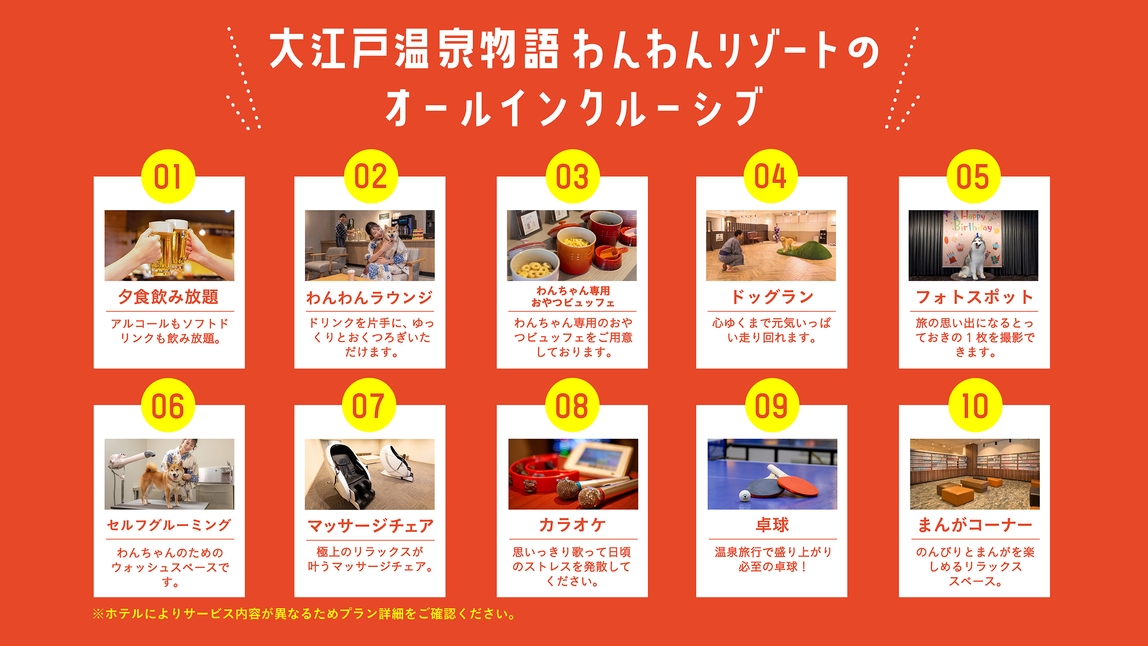 【1泊2食付】オールインクルーシブ早宿プラン（10/1〜2/28宿泊対象※延長の可能性有）
