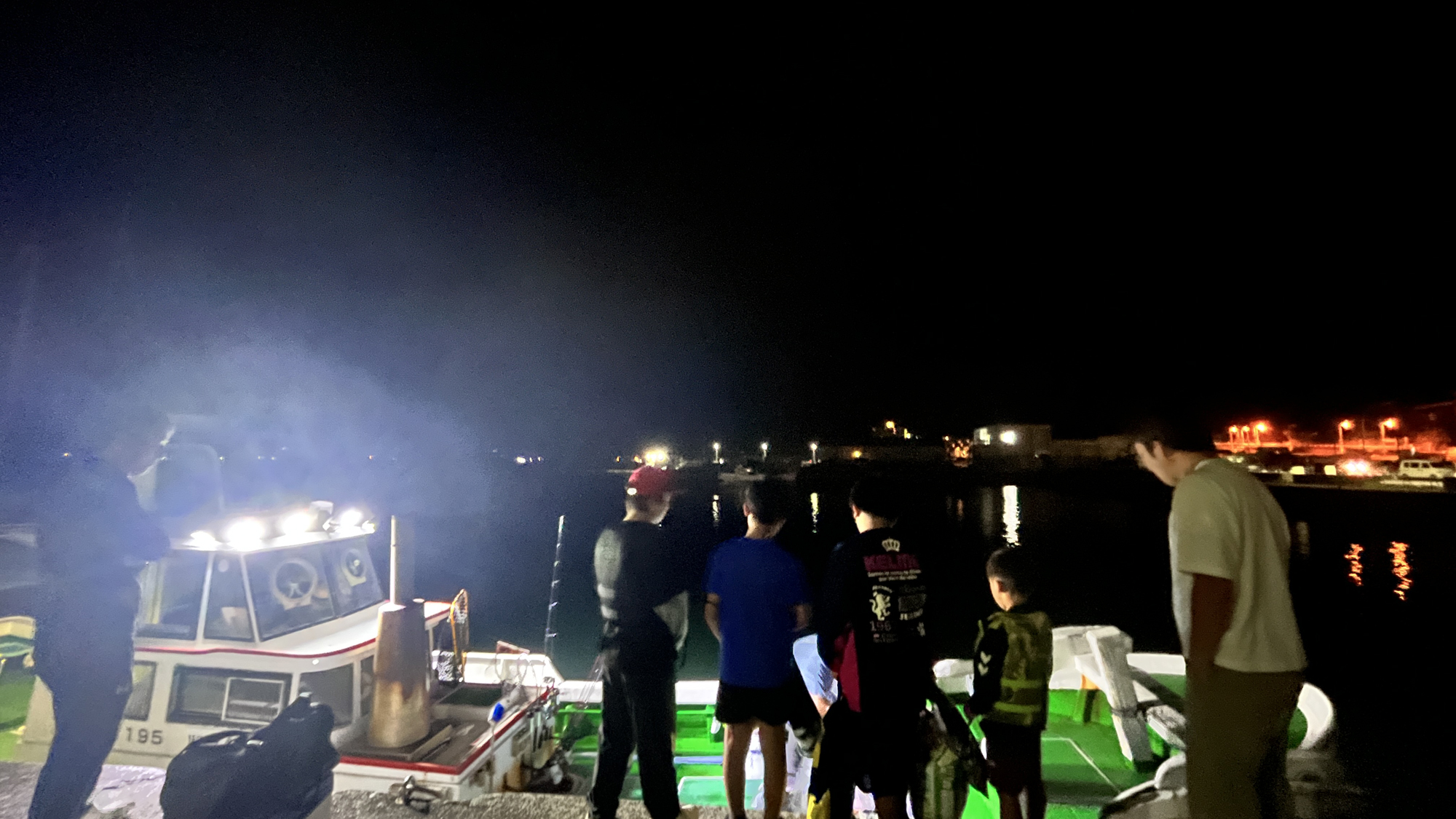 【釣りイメージ】出港前・当館から徒歩で3分です