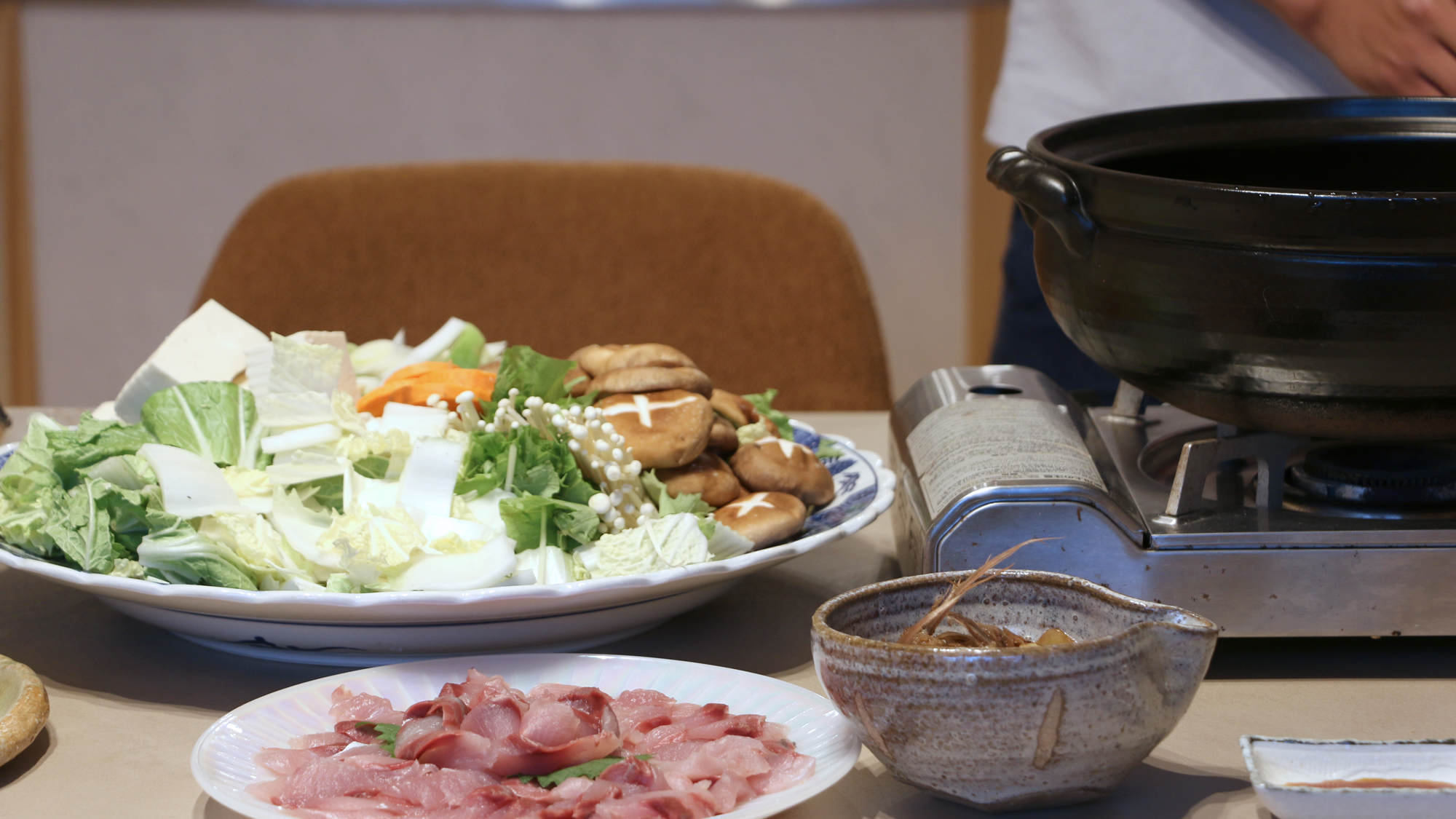 【食事イメージ】○○食堂さんで調理してもらいました