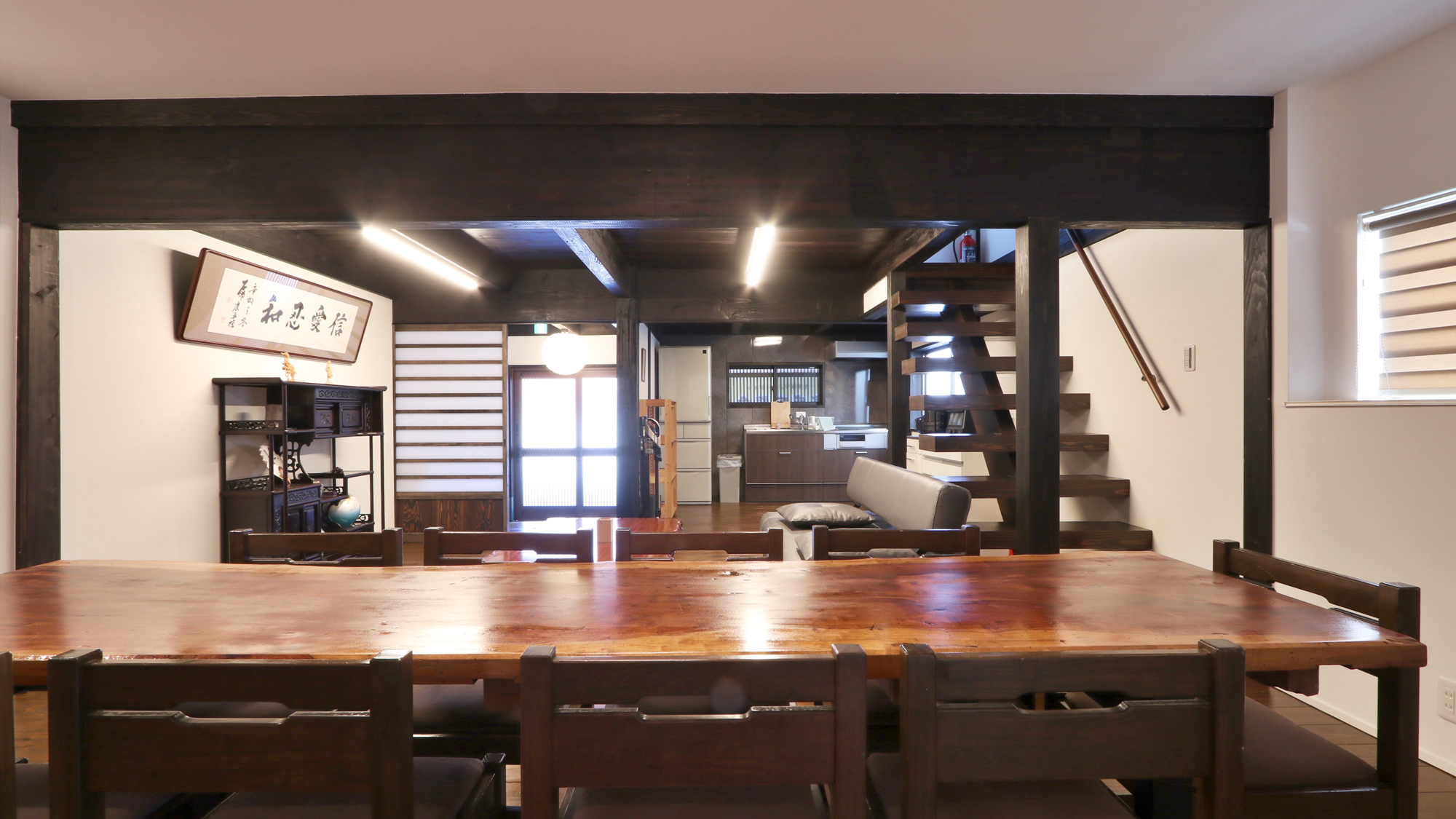 【LA.FUKU庵】リビング＆ダイニング (2)