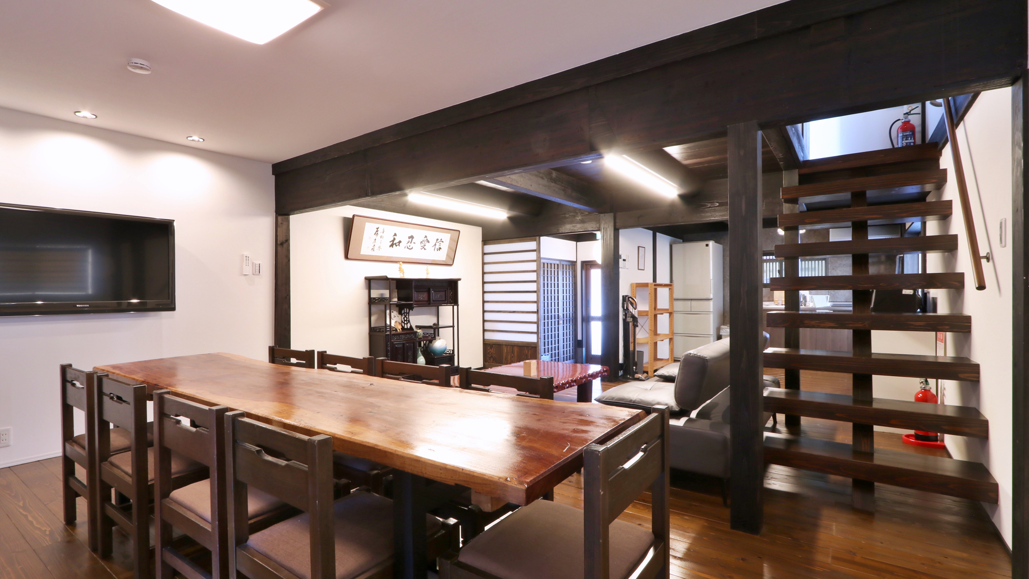 【LA.FUKU庵】リビング＆ダイニング (4)