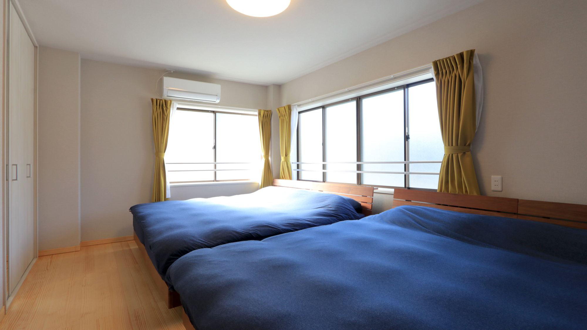 【寝室】ゆっくりとくつろげます