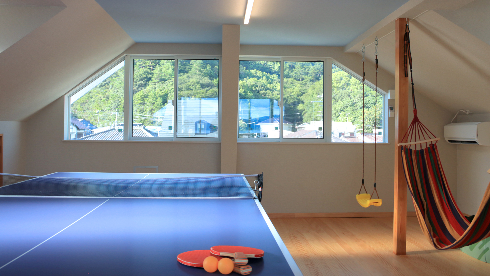 【プレイルーム】家族で卓球大会