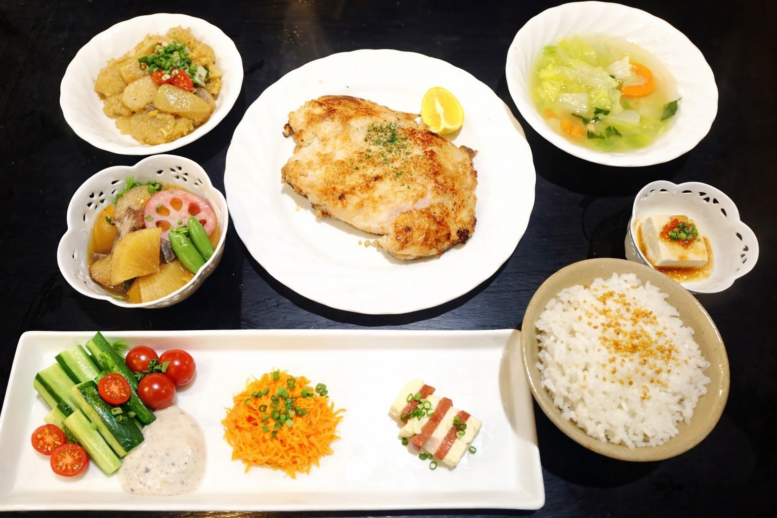 デザイナールーム家庭料理プラン