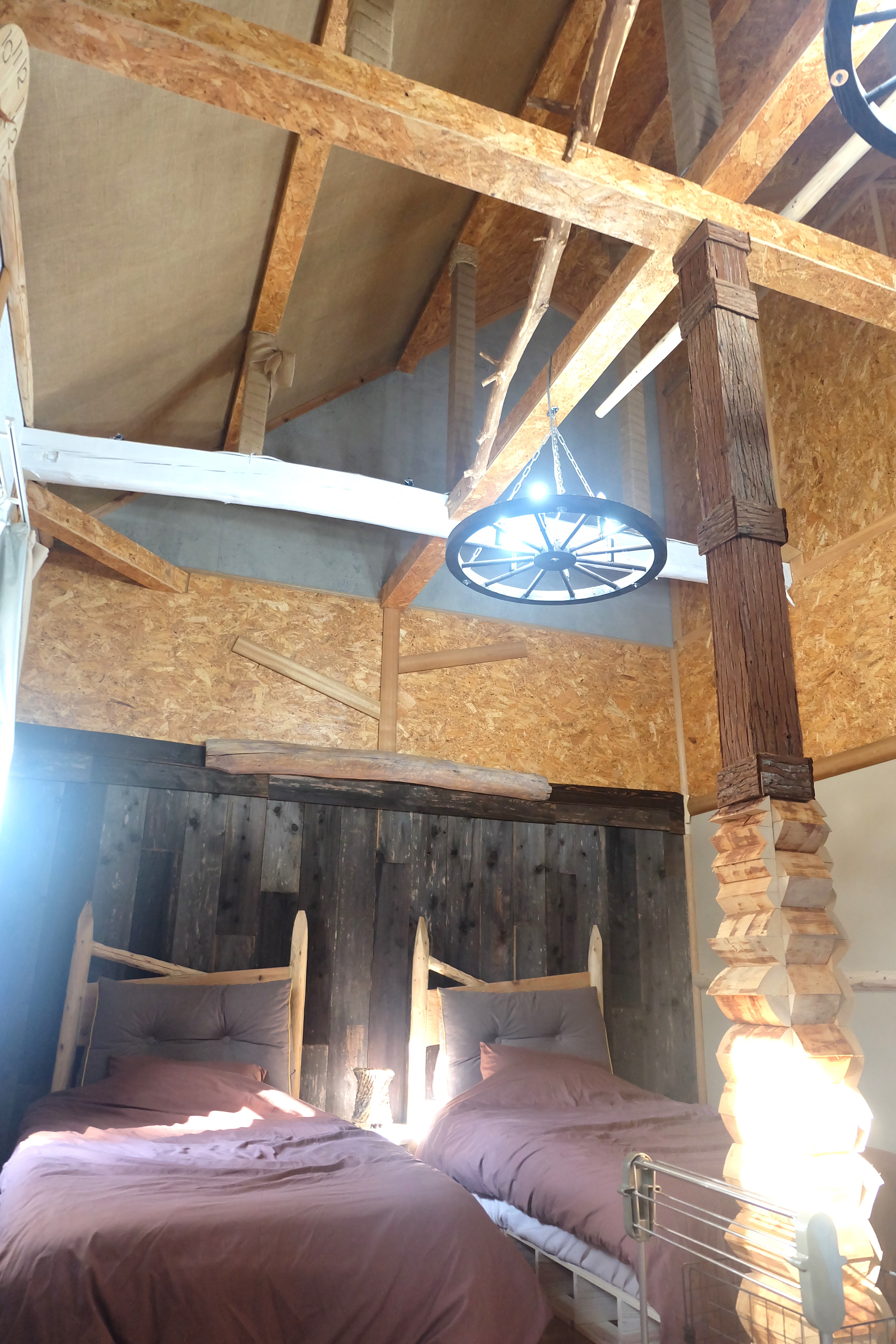 Ｔｒｅｅルーム　吹き抜け天井