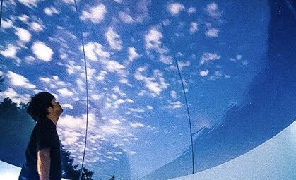 バブルテント内部