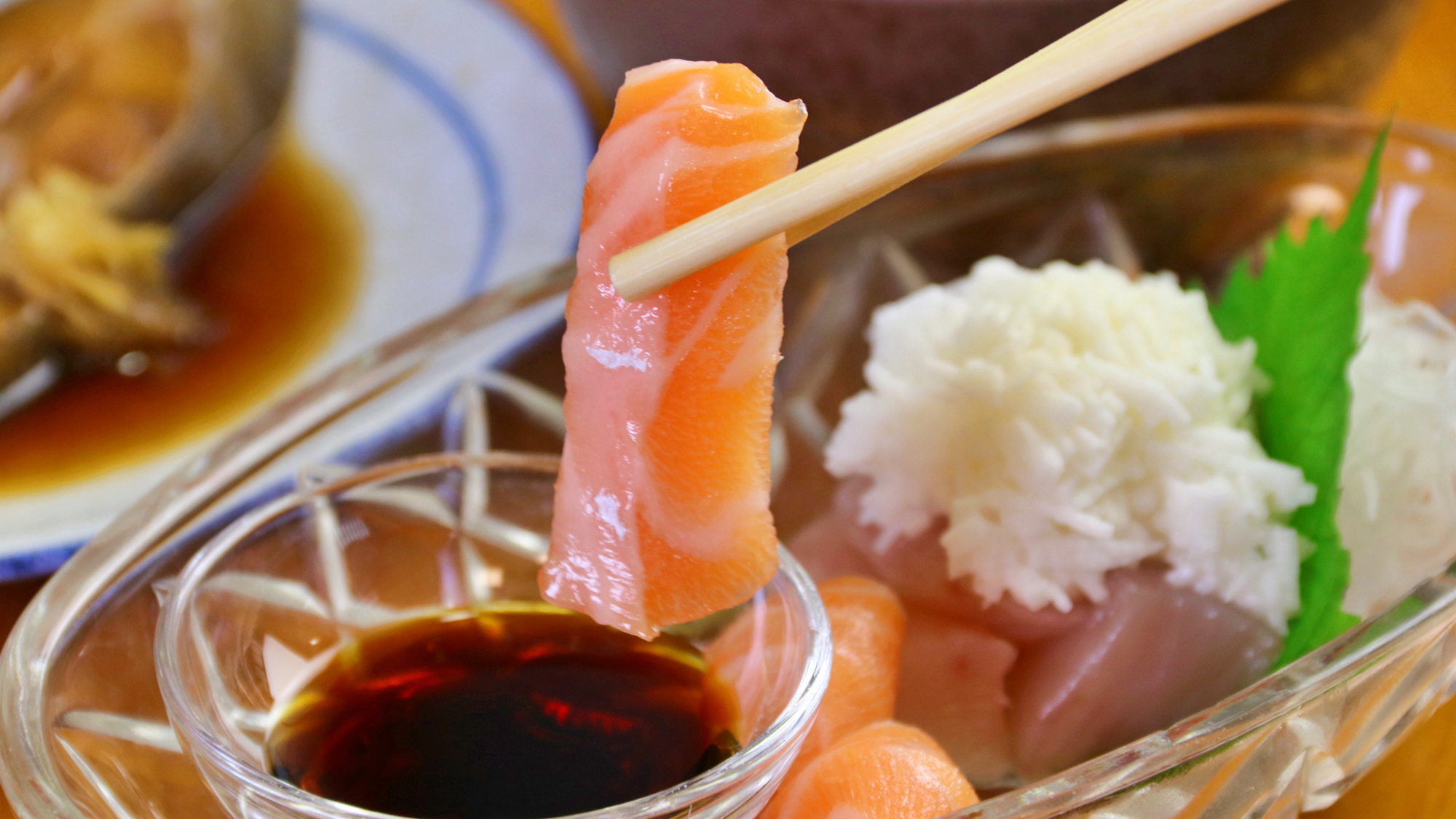 【夕食】お造り