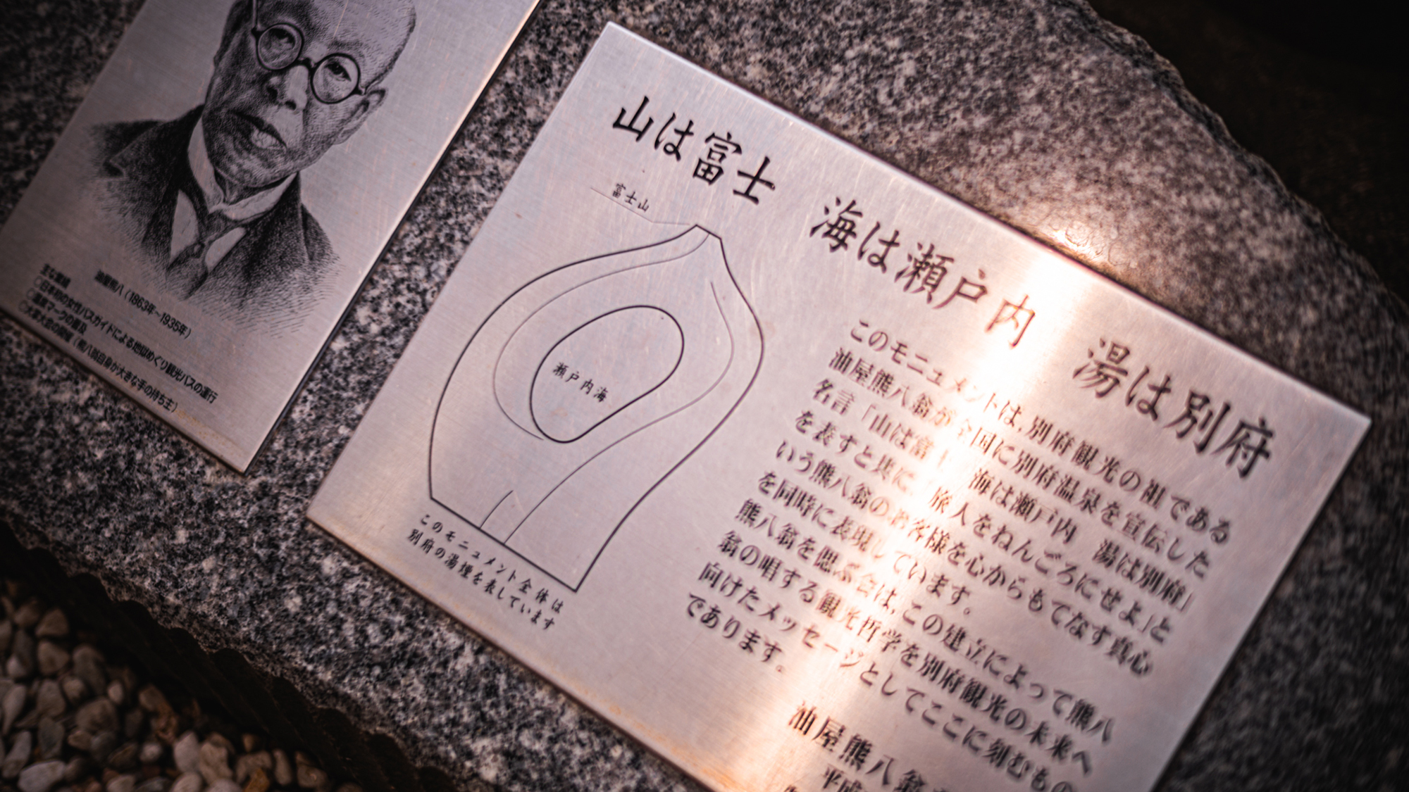 【ソルパセオ銀座】別府観光の祖、油屋熊八翁（徒歩２分）