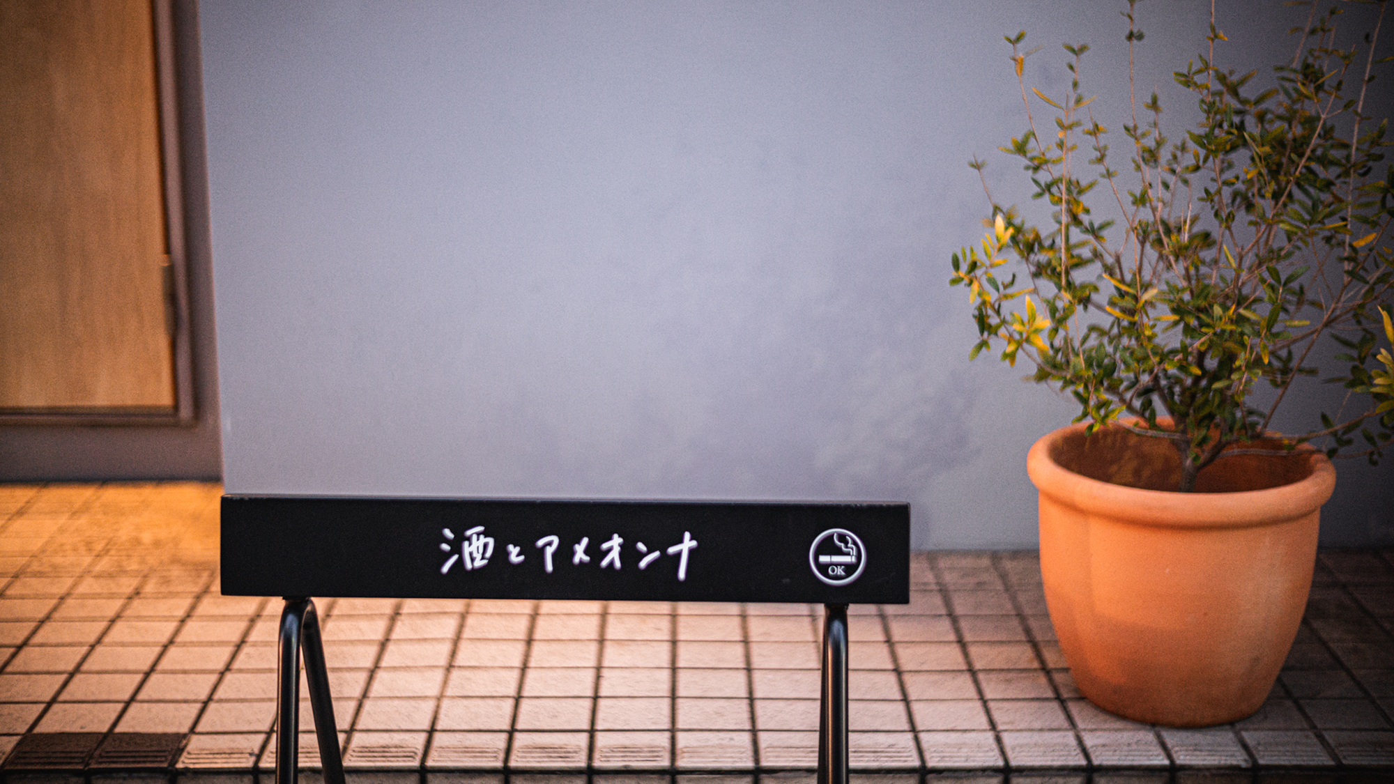 【酒とアメオンナ】酒とタバコは仲良し。おひとり様またはお二人で（徒歩５分）