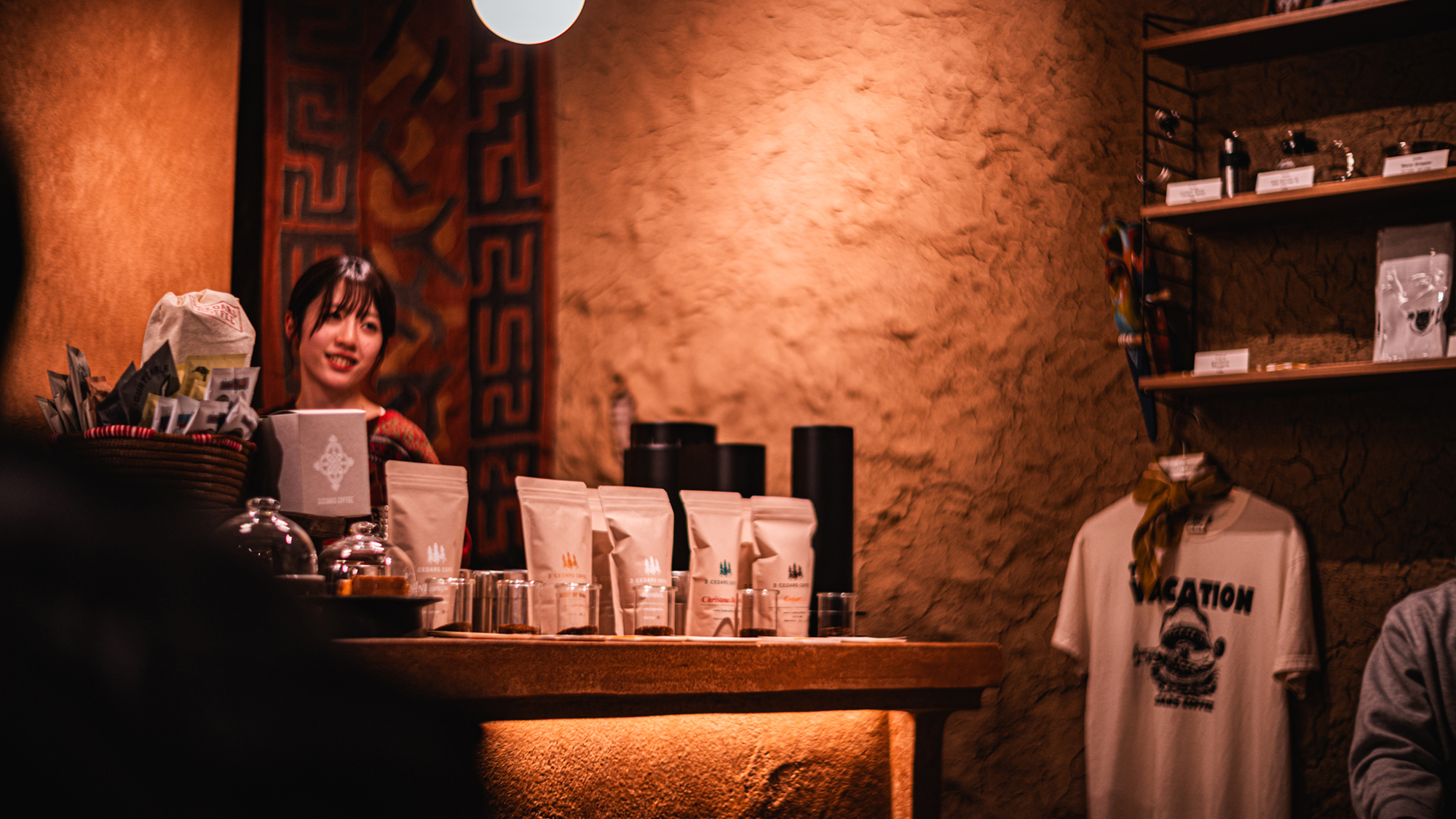 【LA ARADA/3 CEDARS COFFE】ちょっとしたお菓子や、ノベルティなども販売