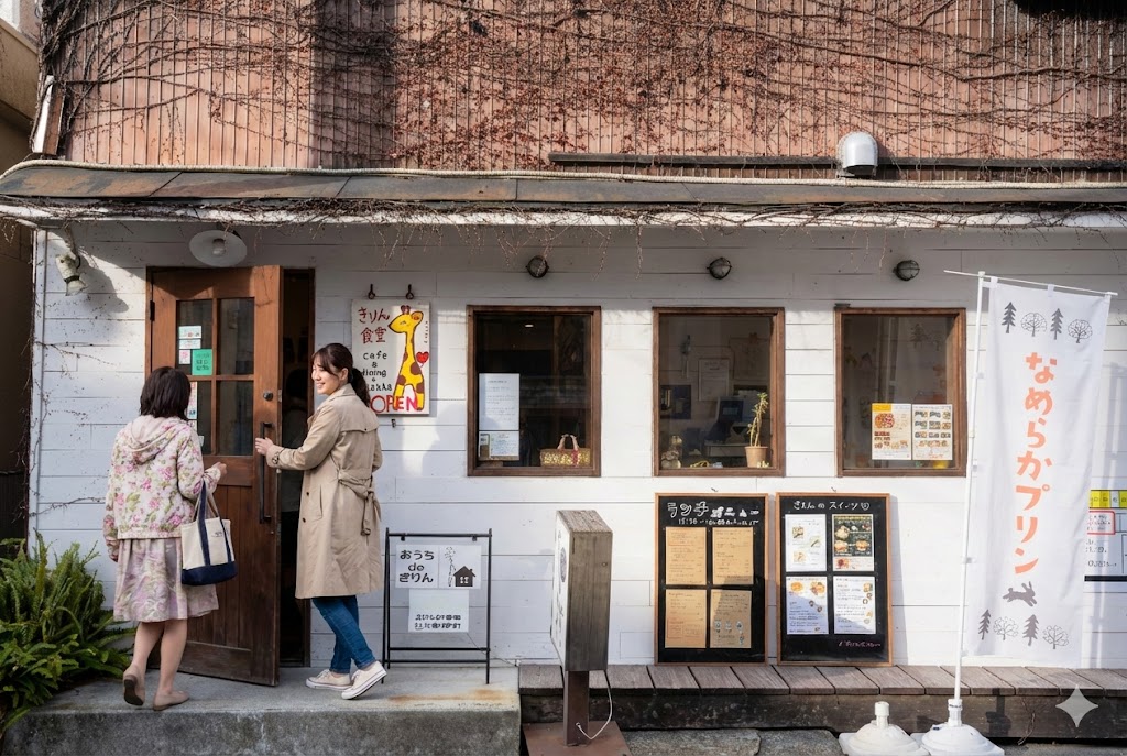 提携飲食店　きりん食堂　※イメージ