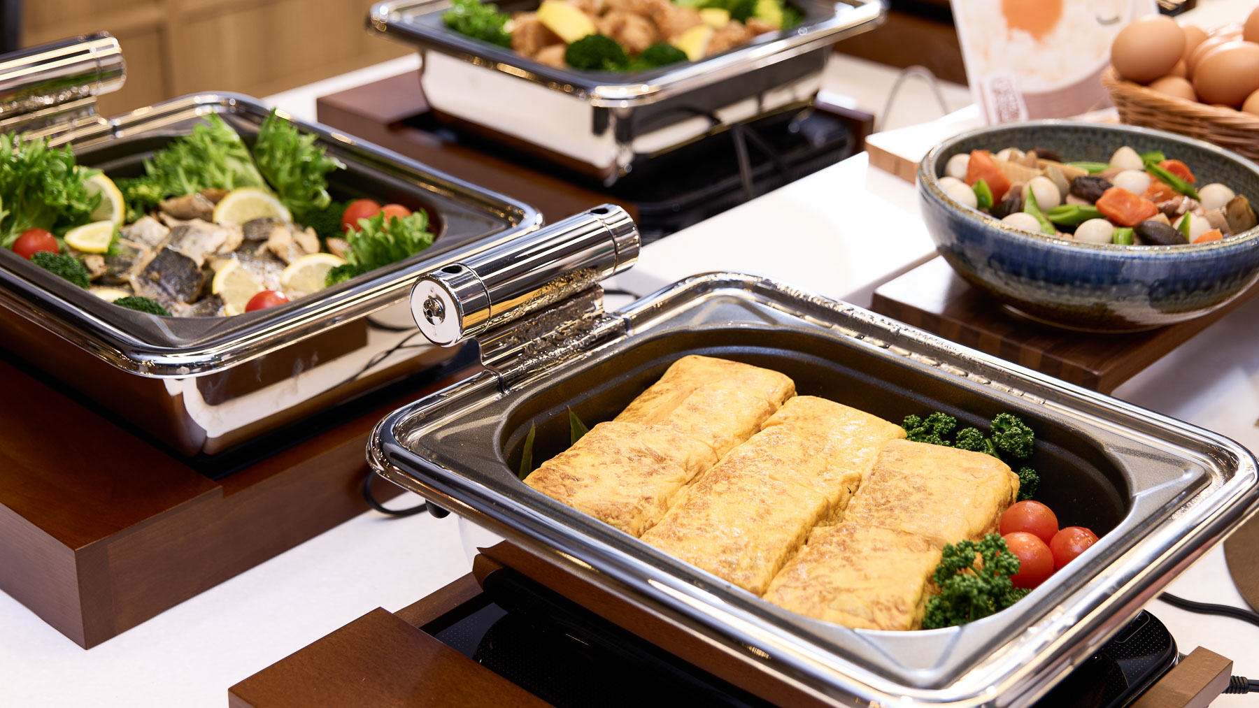 バリエーション豊かなおかずがたくさん