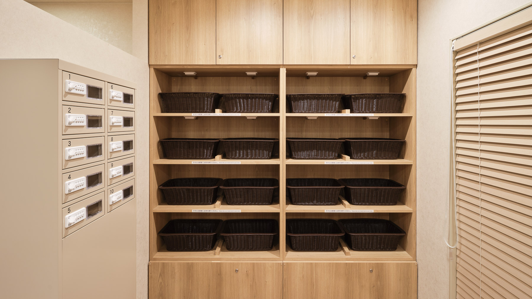 湿気がこもらず快適な空間です