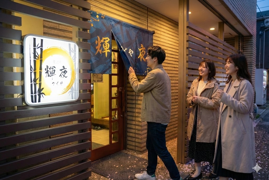 提携飲食店　居酒屋　輝夜　※イメージ