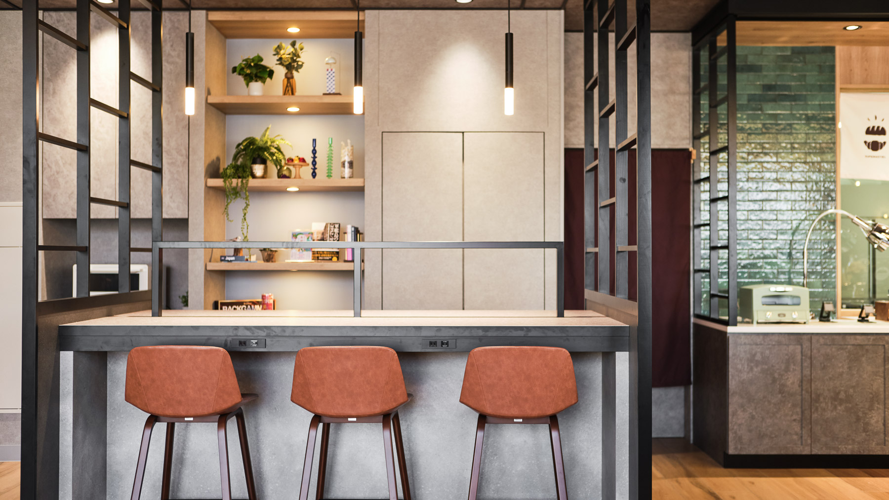 テレワークの作業スペースにもピッタリ