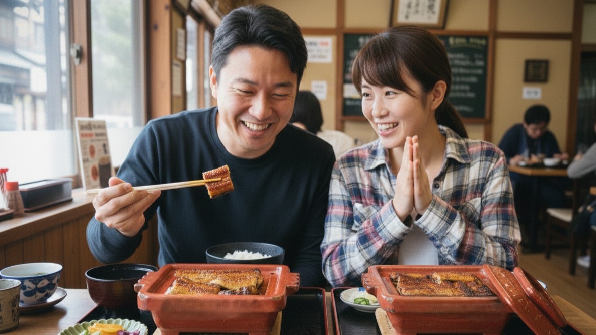 名物【楽焼うなぎ】を食べ諫早を堪能！※イメージ