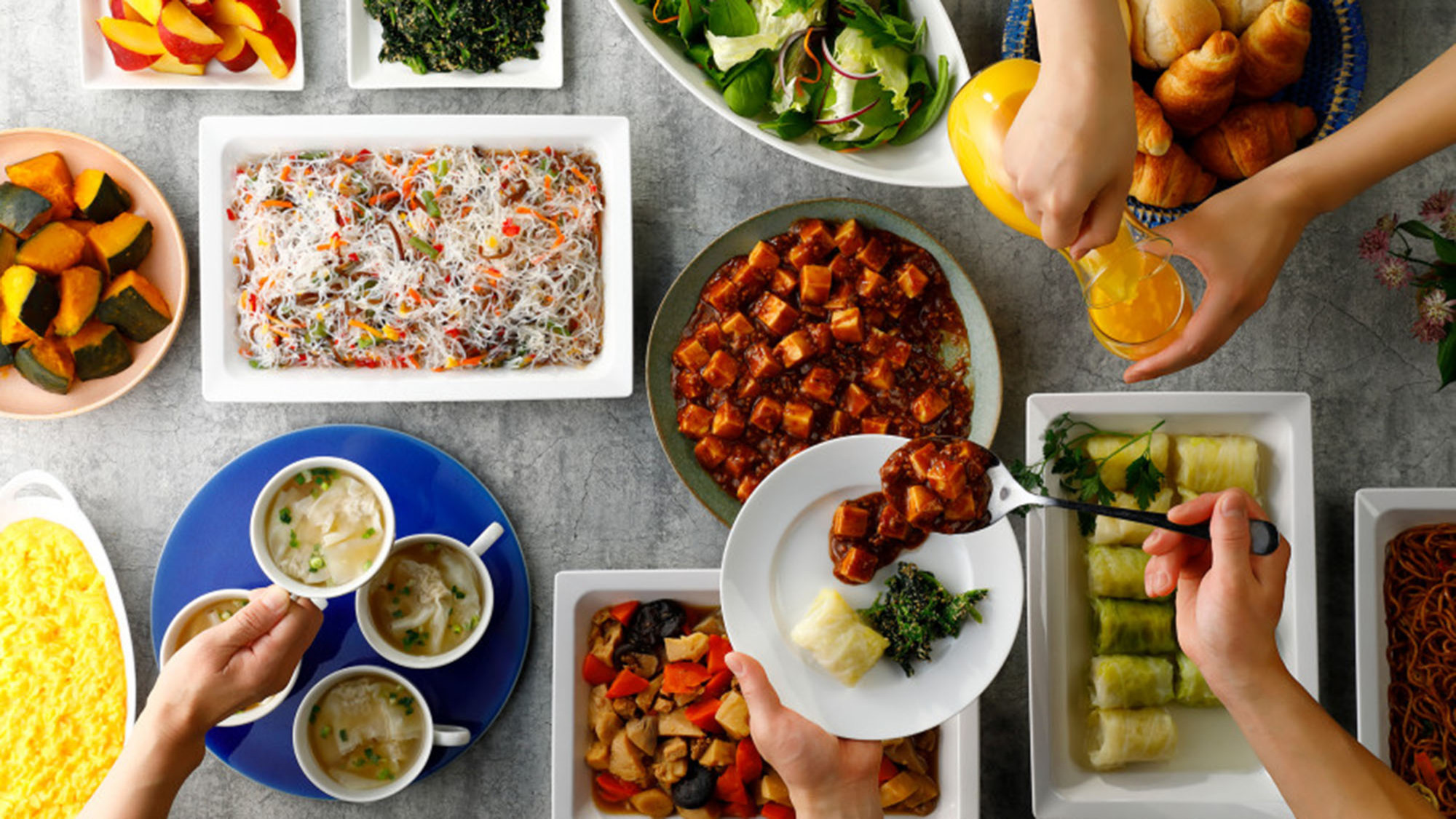 朝食（ビュッフェstyle）