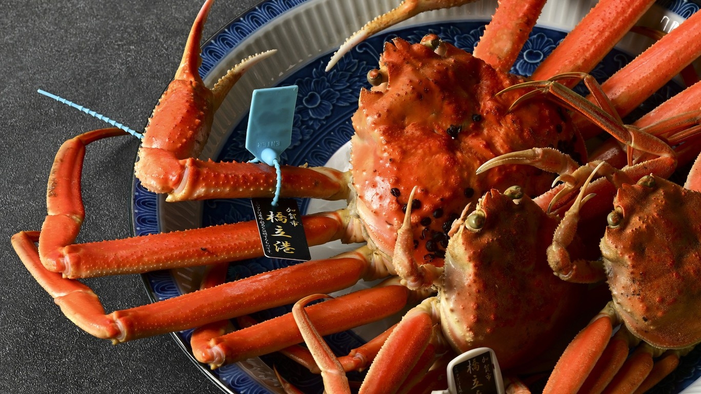 【冬期限定】絶景オーシャンビュースイートで過ごす、極上ズワイガニ「橋立蟹」コースプラン