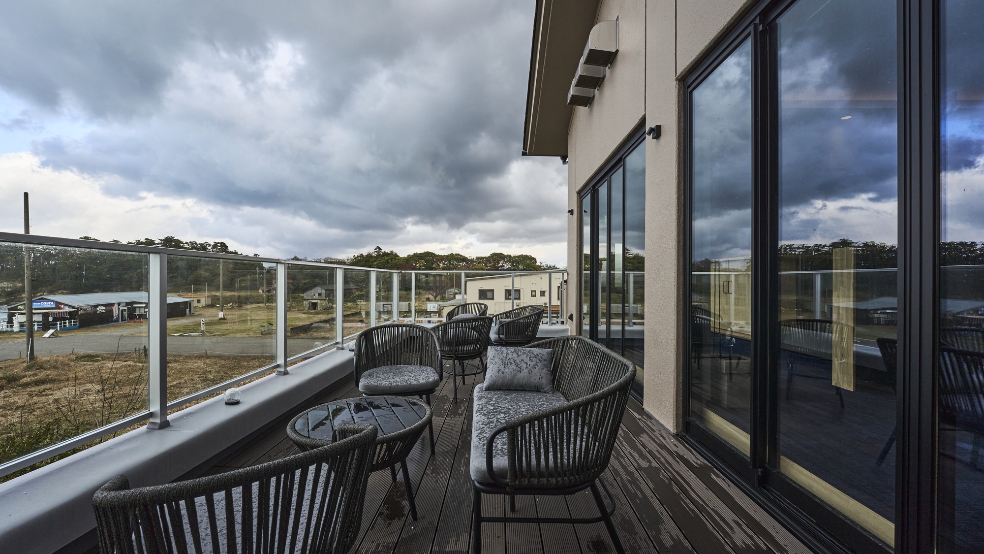 ご宿泊者様専用のテラス