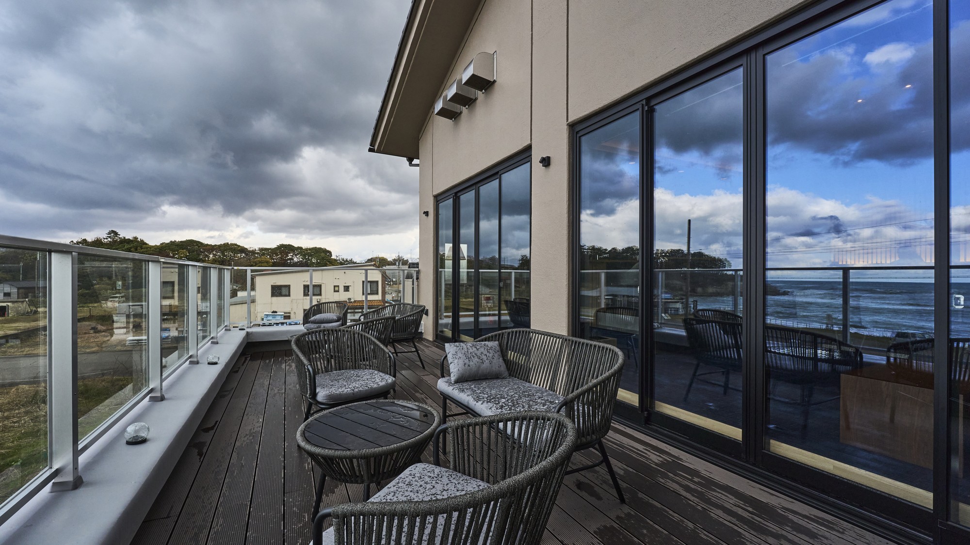 ご宿泊者様専用のテラス