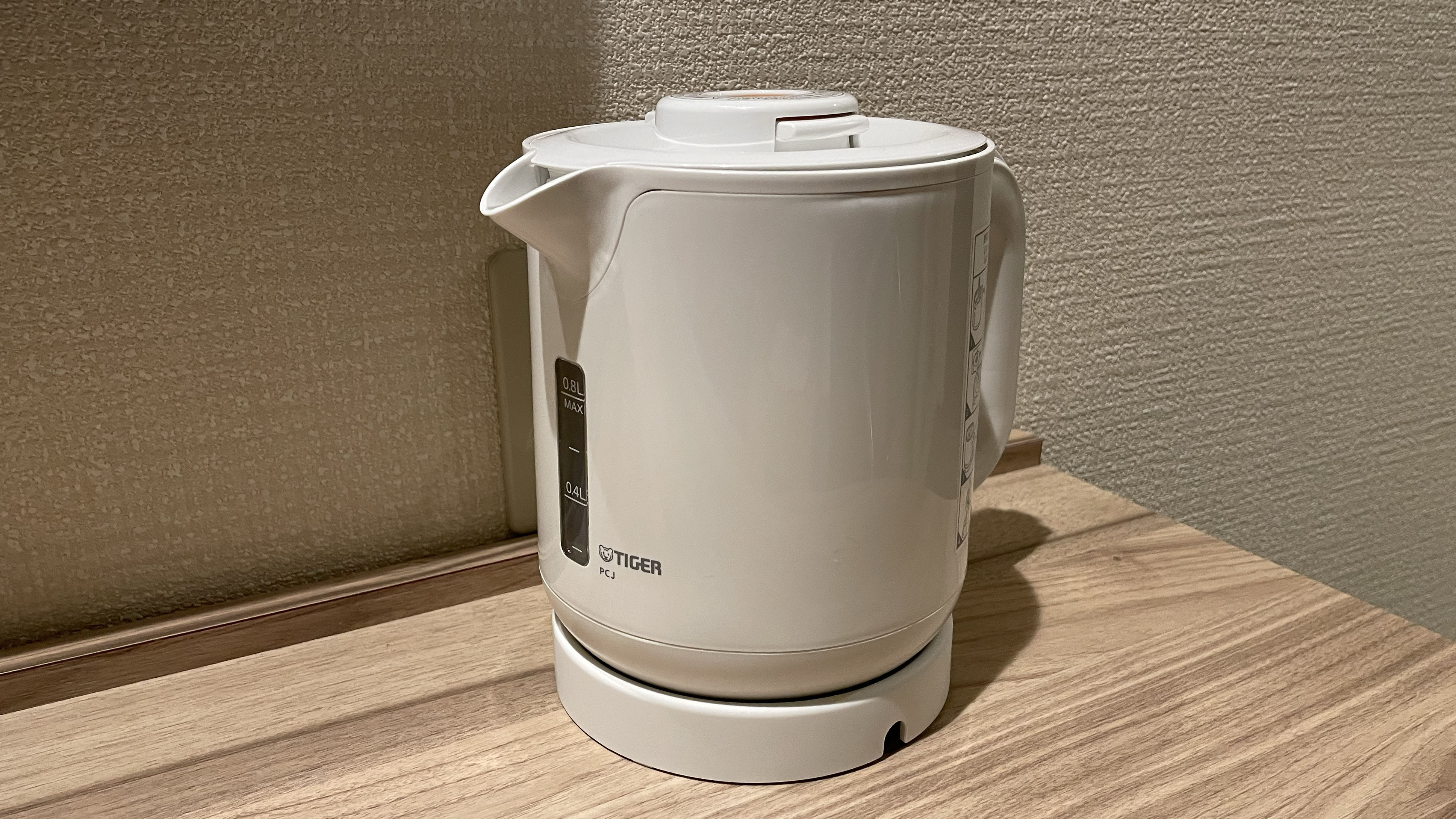 電気ケトル（蒸気レス）