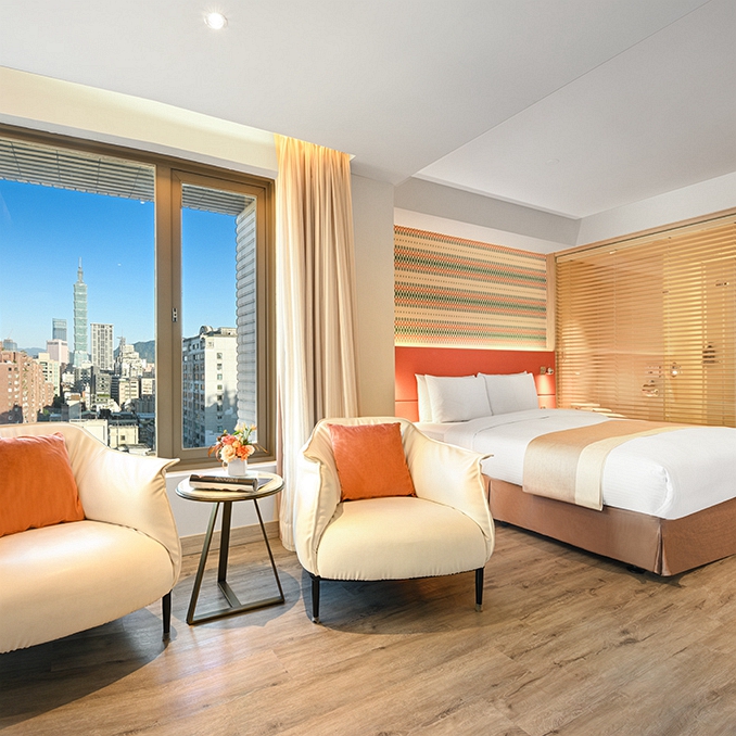 エグゼクティブパノラミック台北101ビュークィーン