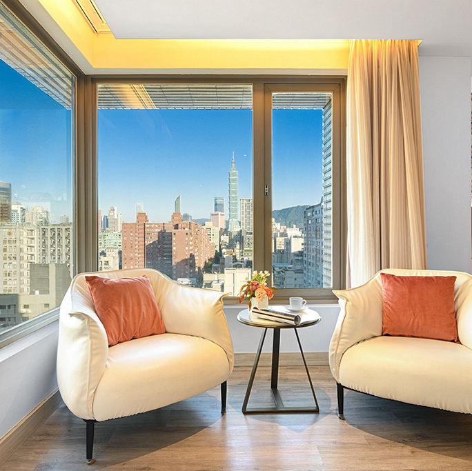 エグゼクティブパノラミック台北101ビュークィーン