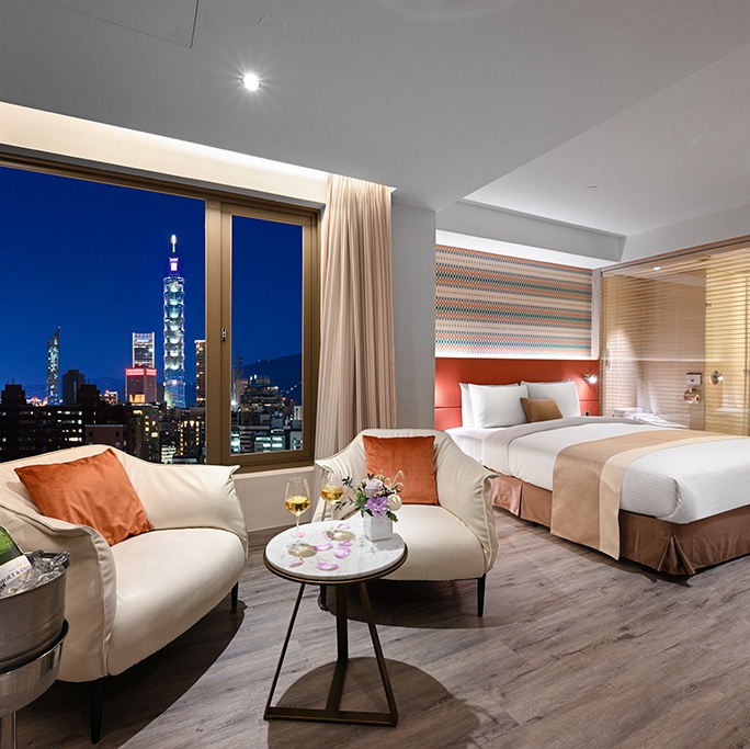 エグゼクティブパノラミック台北101ビュークィーン