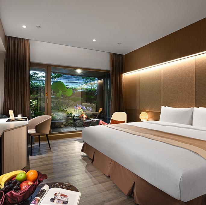 バルコニー付キング