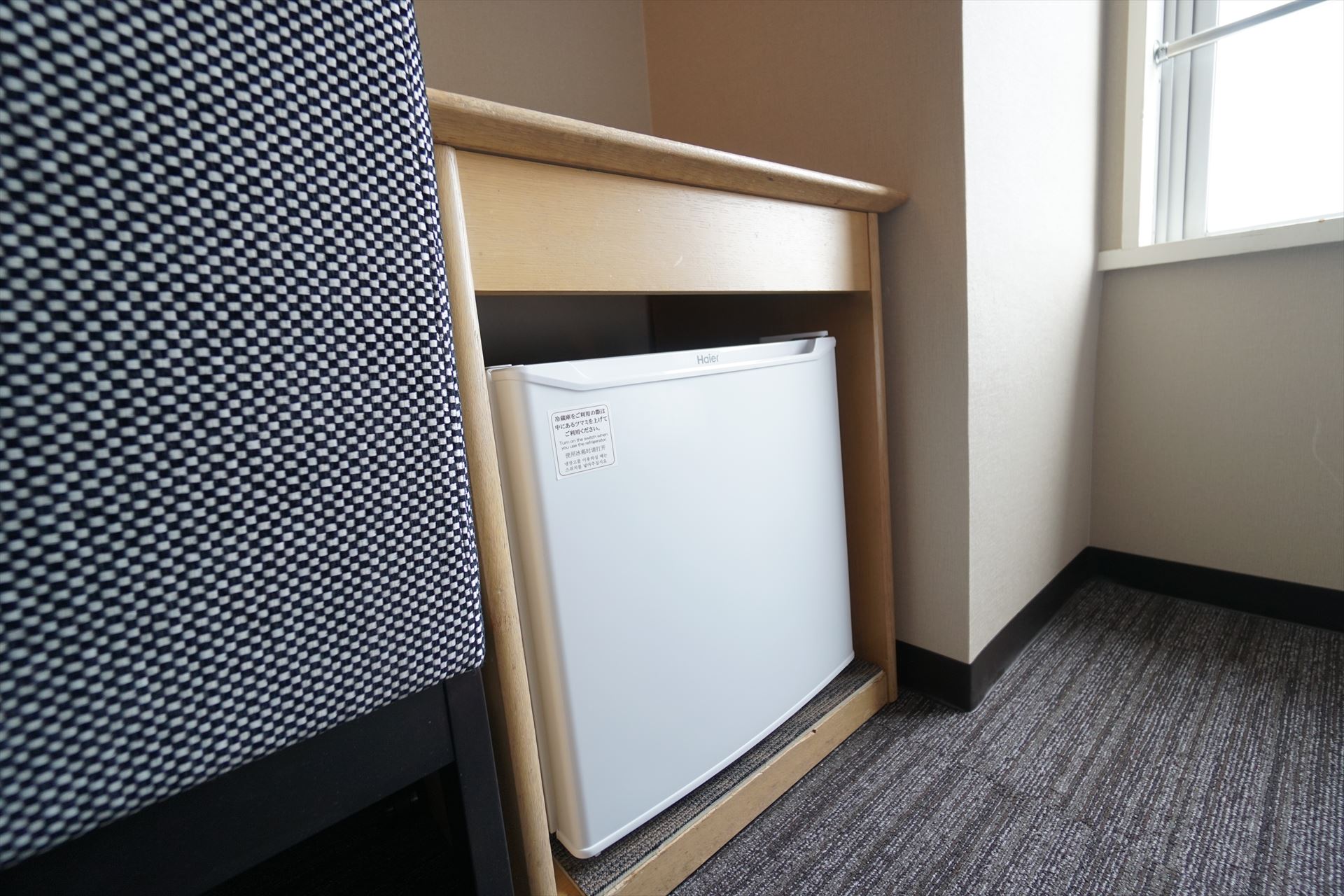 客室完備：冷蔵庫