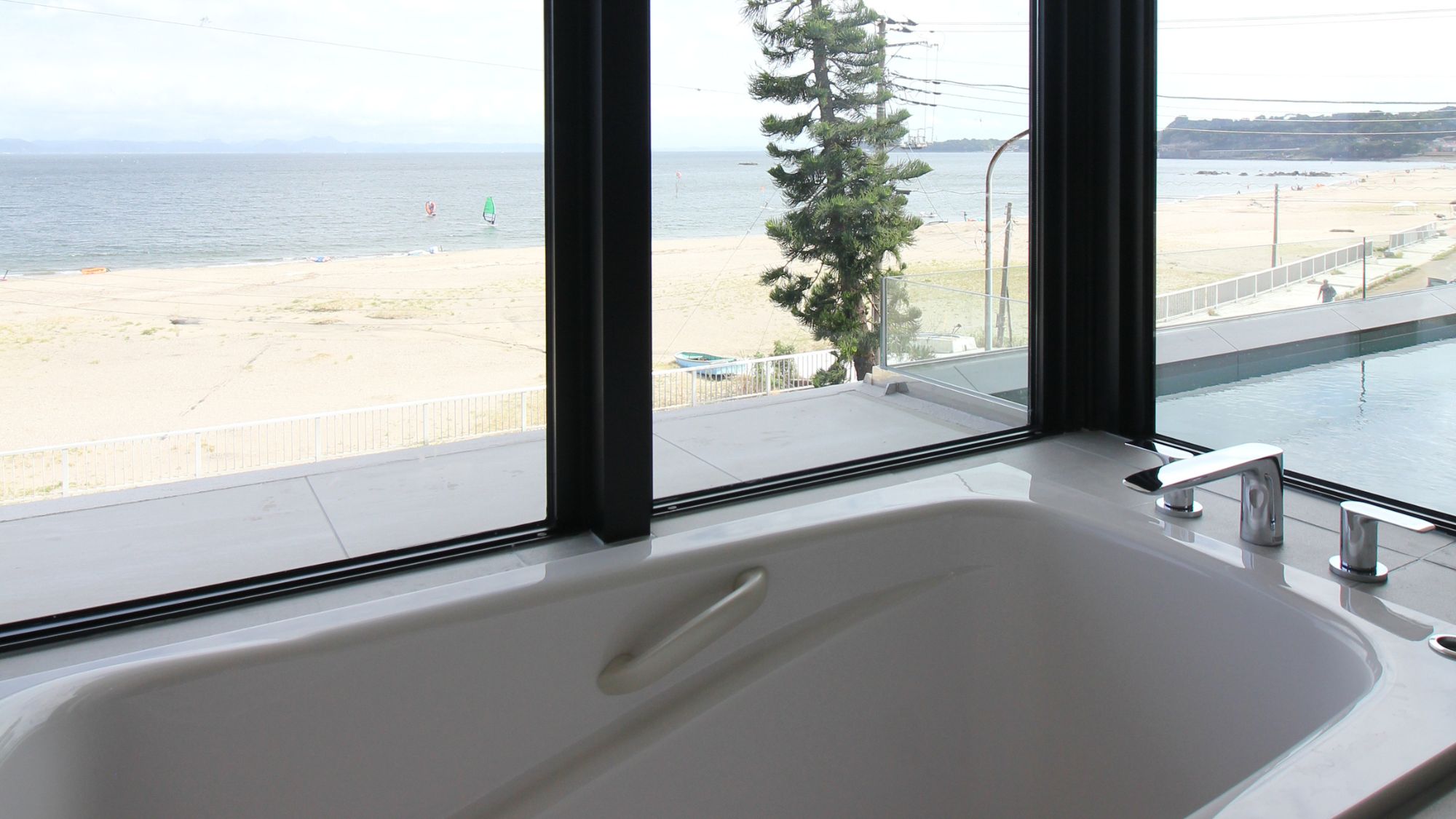 Bタイプバスルーム眺望