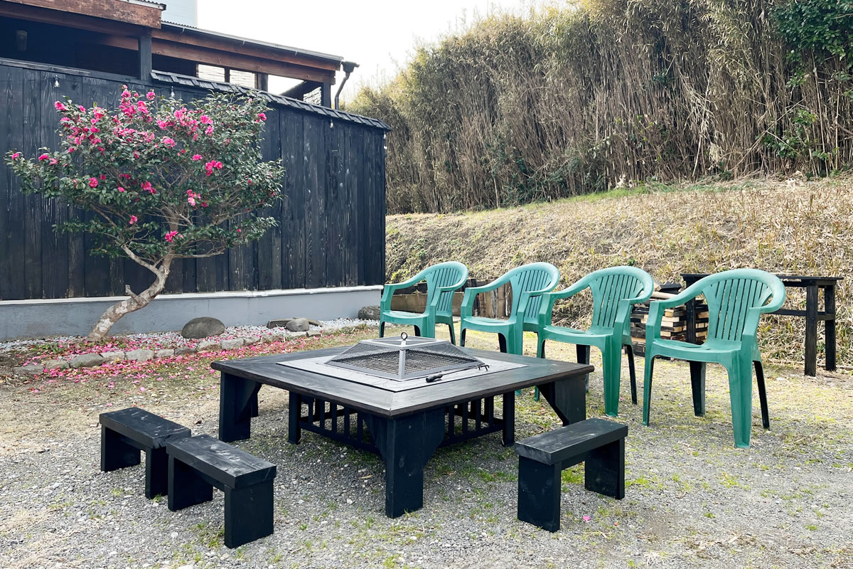屋外施設☆焚火