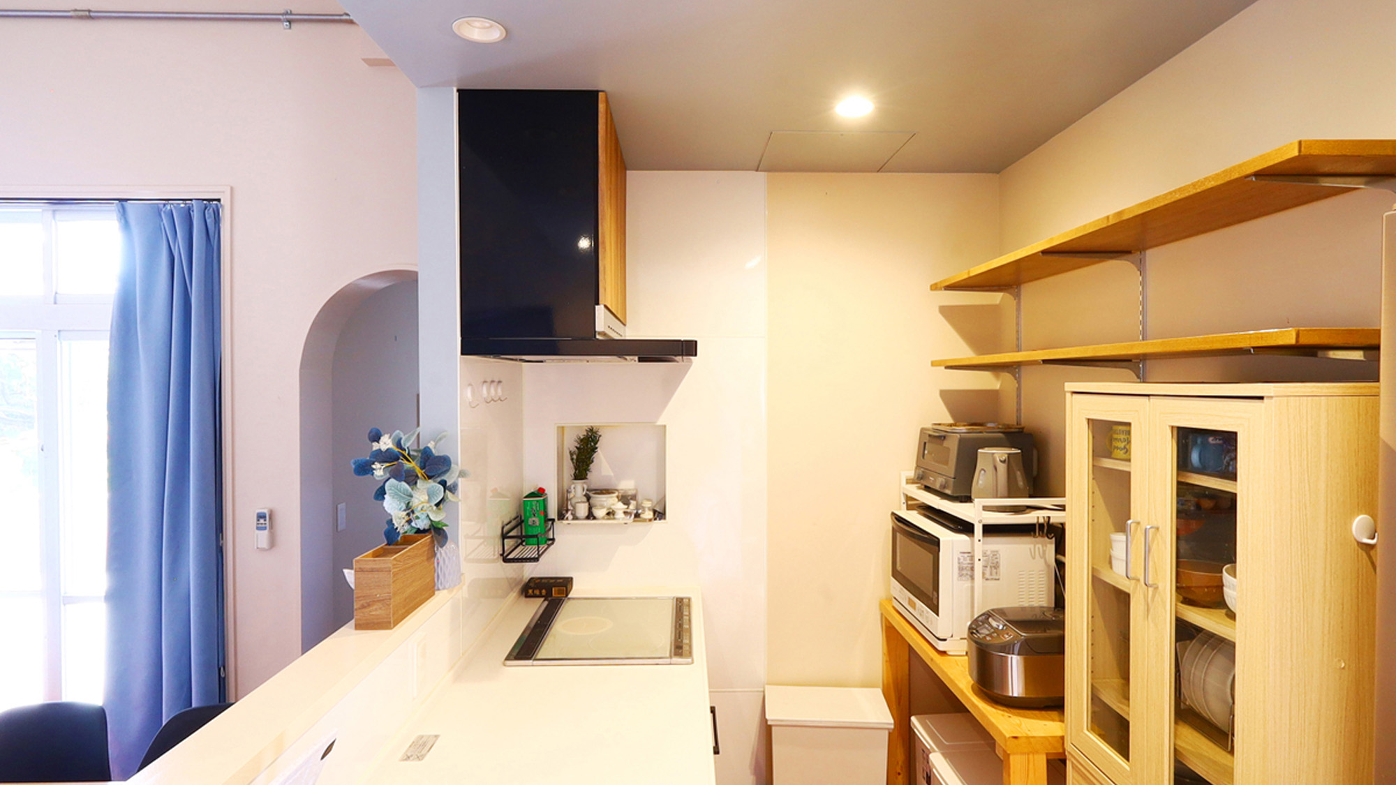 【大城邸】 キッチン完備。長期滞在に最適！