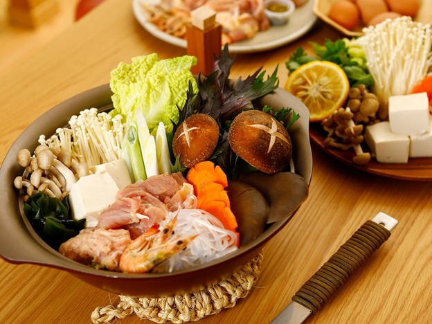 保健室｜水炊き食材付きプラン　BBQ機材やアウトドア用品がフルセット！