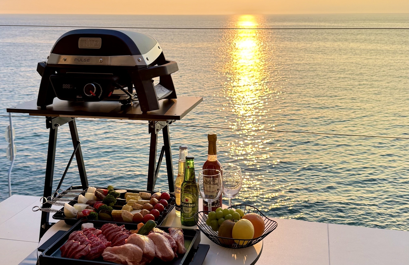 【サウナ＋BBQグリル貸し出し】淡路島の海を一望！ジャグジーバスあり。オーシャンフロントヴィラ