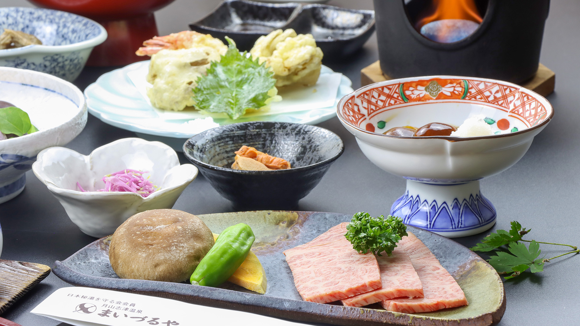 #夕食一例　ジューシーでありながら、さっぱりとした赤身のお肉をステーキでお届けします。