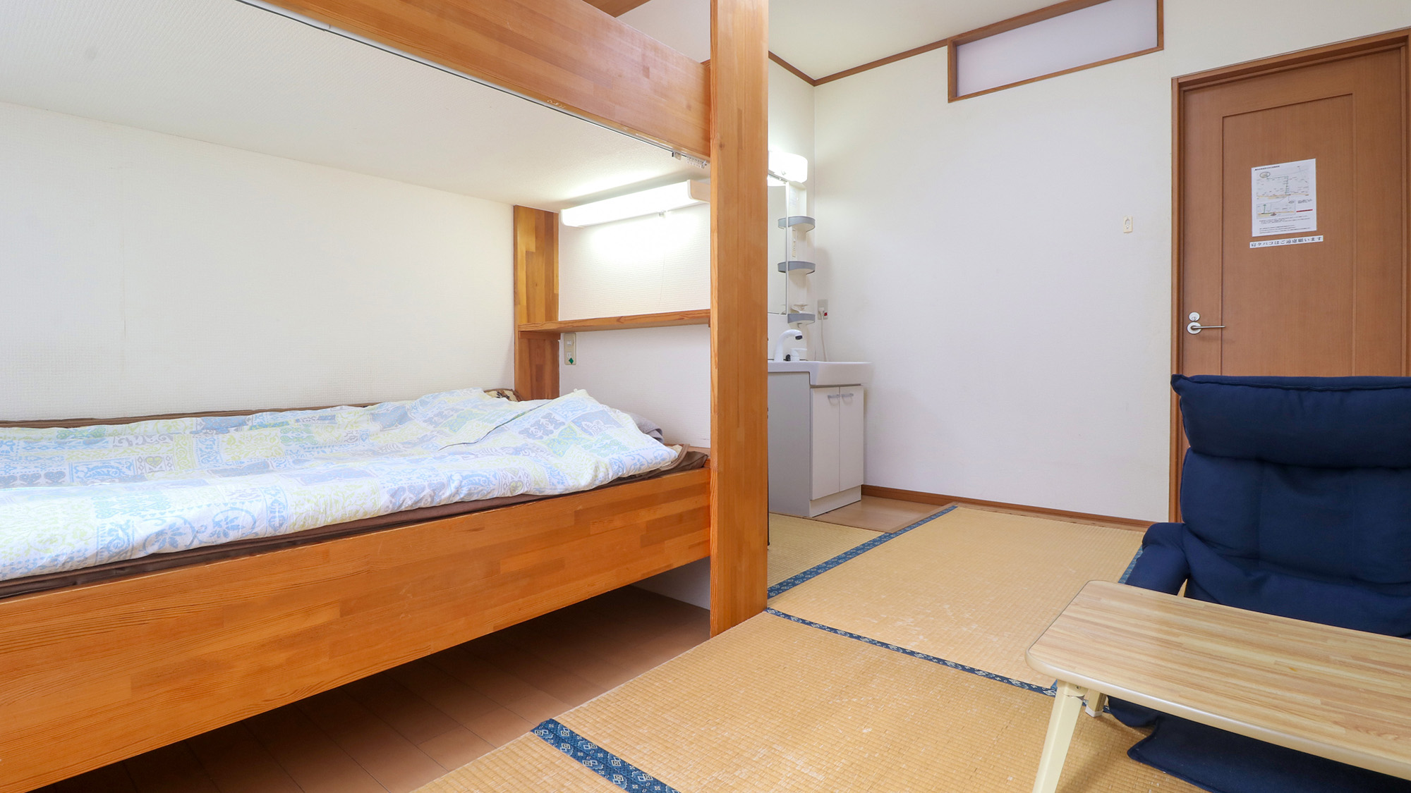 ビジネスやグループでのご利用に最適な、清潔感と機能性を重視した造りとなっています。