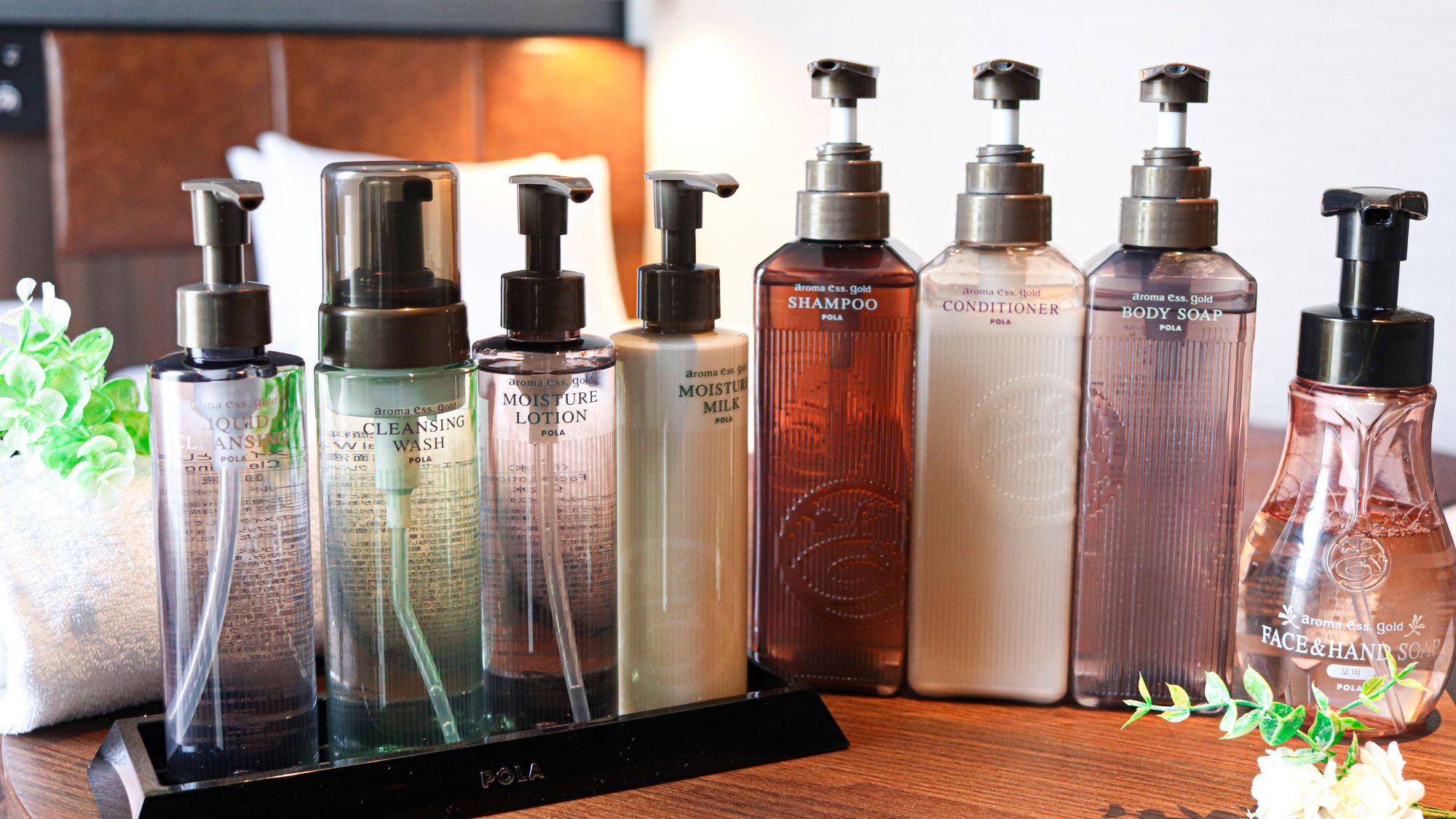 【客室】POLAアロマエッセシリーズのアメニティ