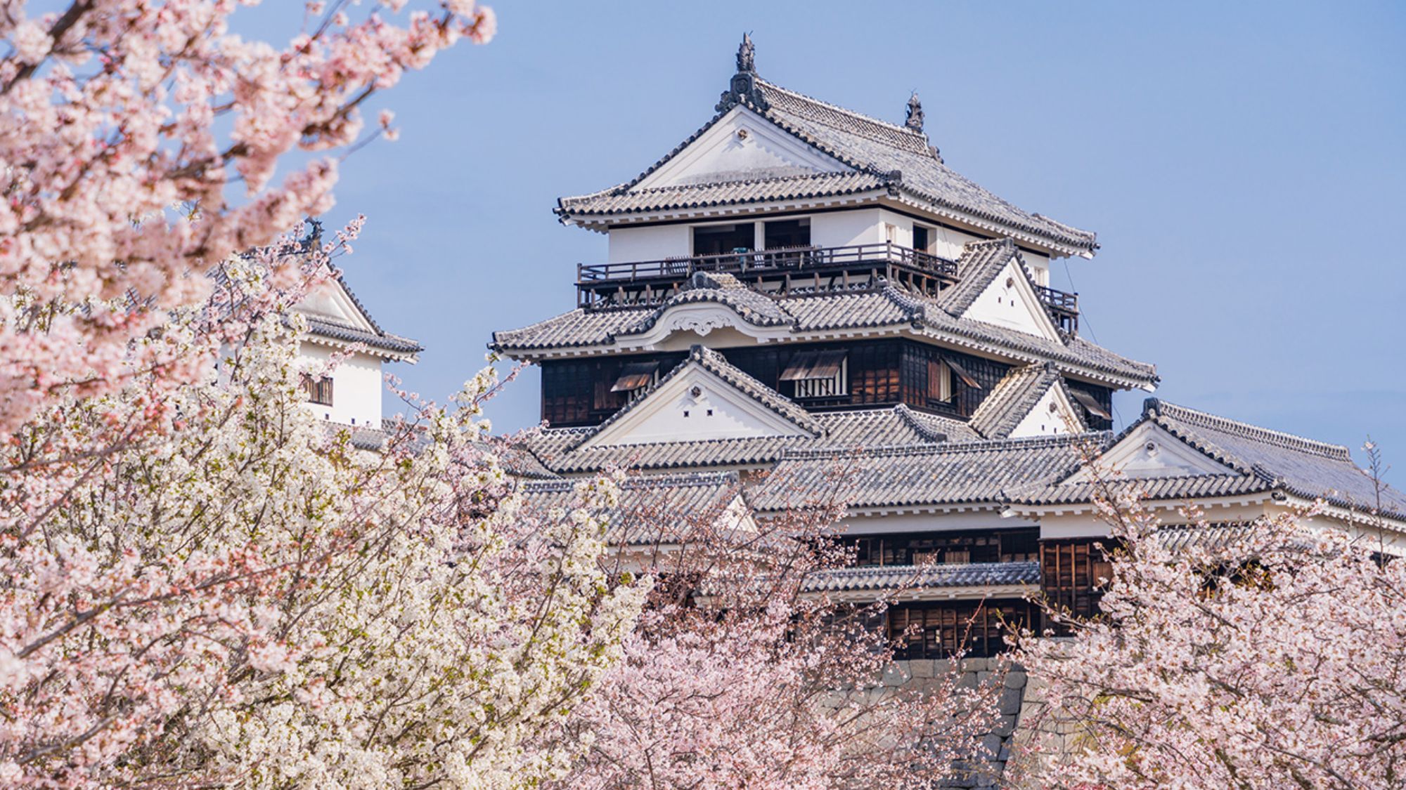 【松山城】ロープウェイ乗り場まで徒歩5分