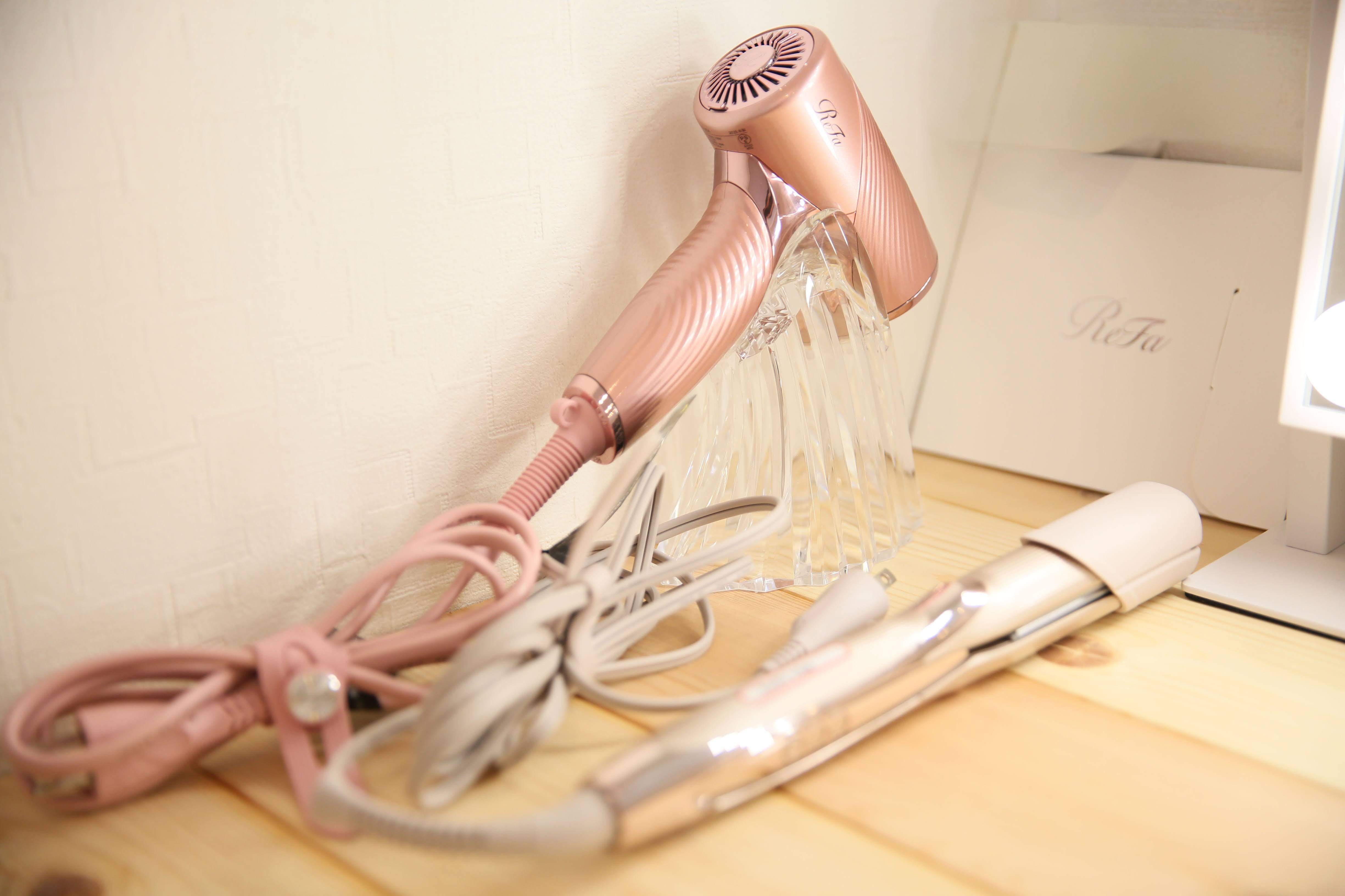 RIFAのドライヤーとヘアアイロン